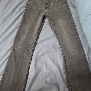 Alfani Men's Charcoal Straight Jeans